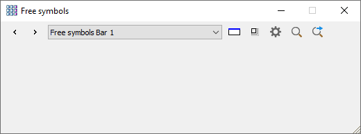 Dialog free symbols Linear AutoCAD