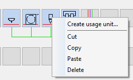 Context usage unit Linear AutoCAD