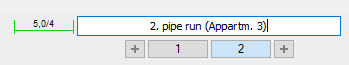 Pipe run quantity Linear AutoCAD scheme generator