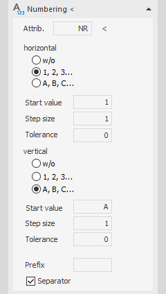 Numbering section Linear AutoCAD