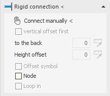Section rigid connection Linear AutoCAD
