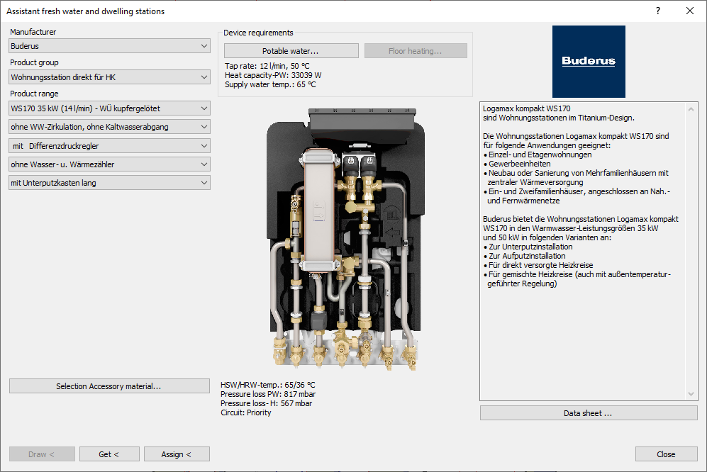 Dialog Fresh water station Dwelling station Linear Solutions AutoCAD