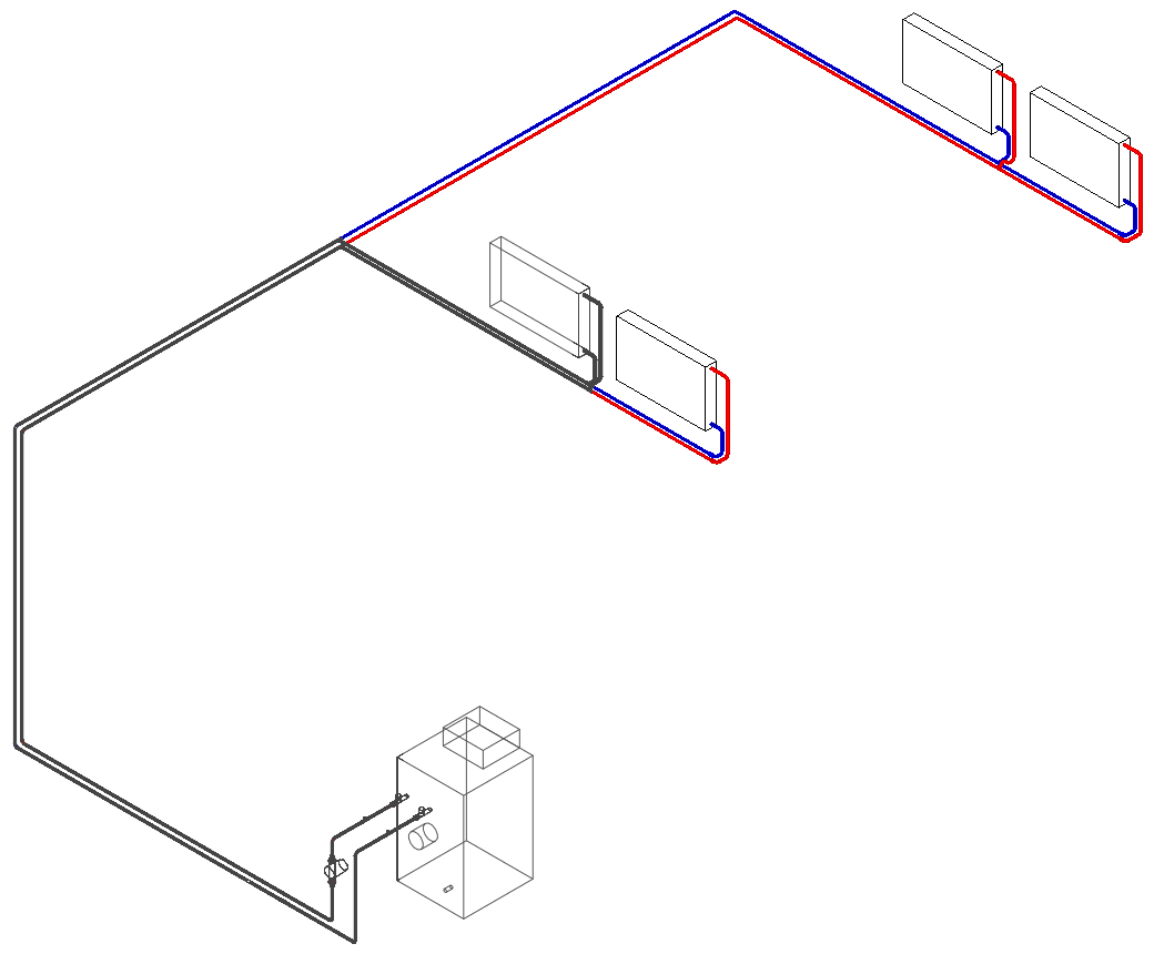 Sketch heating Linear Revit