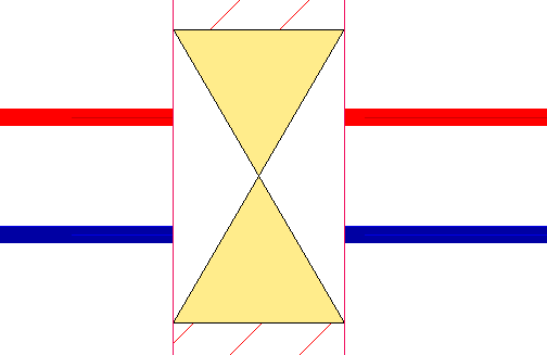 Scheme breakthrough Linear Revit