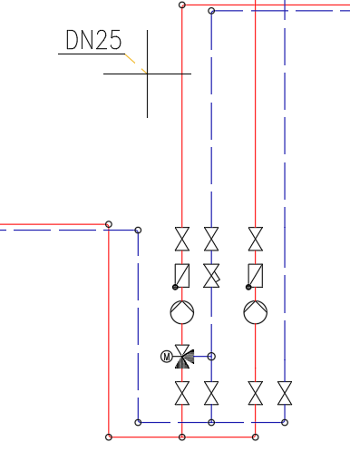 Fig. 1 - Insert reference lines for text objects in the LINEAR Solutions for Autodesk AutoCAD