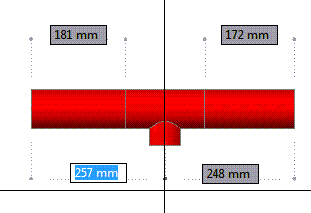 Pipe with T-piece Linear Solutions AutoCAD