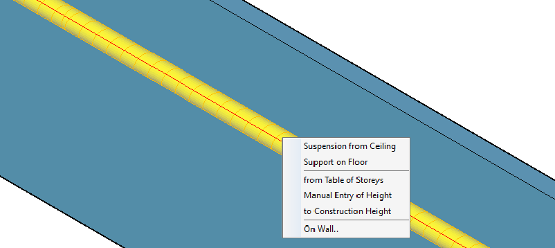 Context Menu Building Structure Mounting Linear Solutions AutoCAD