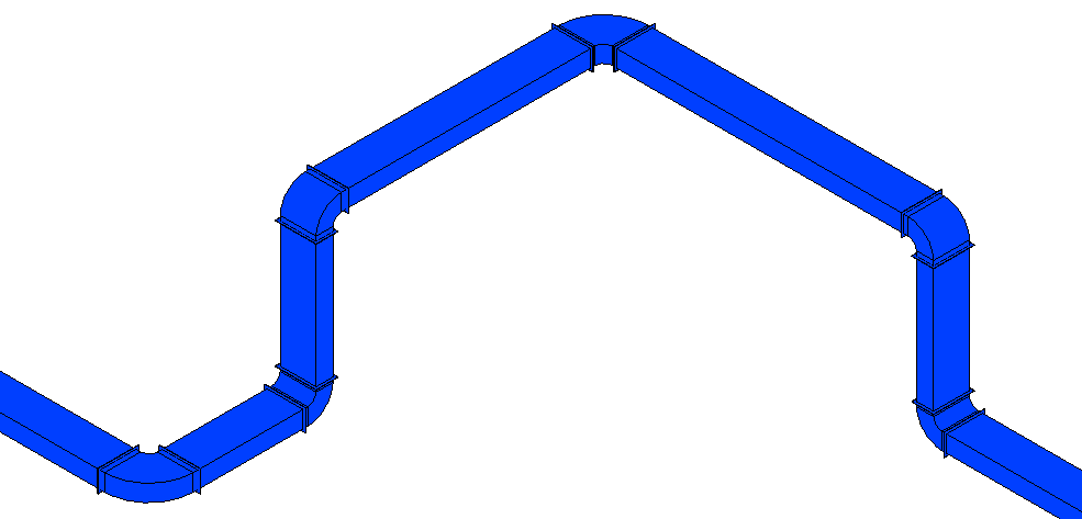 Pipe scheme Linear Revit