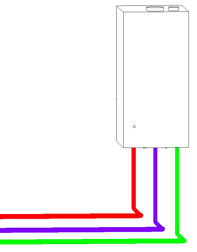 Pipe scheme Linear Revit
