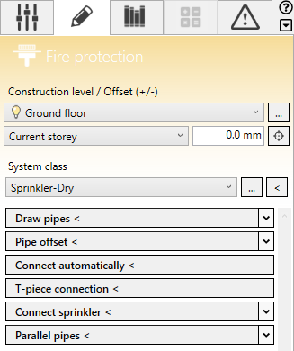 Construction fire protection Linear Revit
