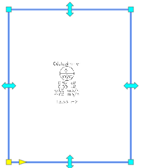 Площадь укладки Помещение LINEAR AutoCAD