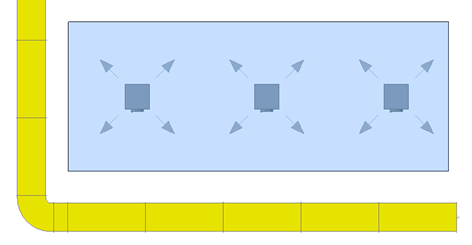 Выбор воздухораспределителей для подключения Linear Solutions AutoCAD