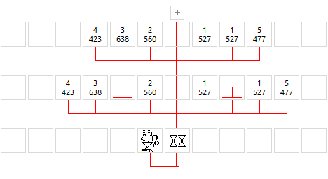 Схема ветвей трубопроводов LINEAR AutoCAD Генератор схем