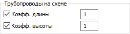 Раздел Трубопроводы на схеме в LINEAR Solutions для Autodesk AutoCAD