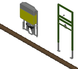 Не подключенные приемники сточных вод Linear Solutions AutoCAD