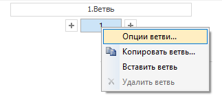 Контекстное меню ветви AutoCAD Генератор схем