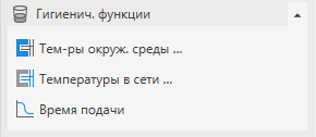 Раздел Гигиенические функции в LINEAR Solutions для Autodesk AutoCAD