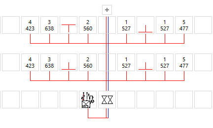 Strangschema Linear AutoCAD Schemagenerator