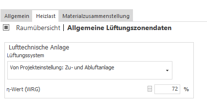 Lufttechnische Anlage Linear Building
