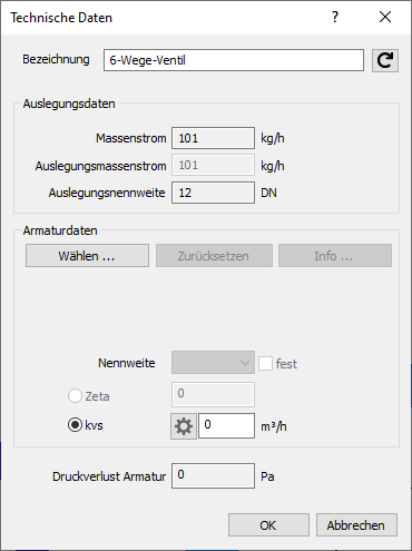 Technische Daten 6 Wege Linear Revit