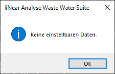 Hinweis Dialog Linear AutoCAD