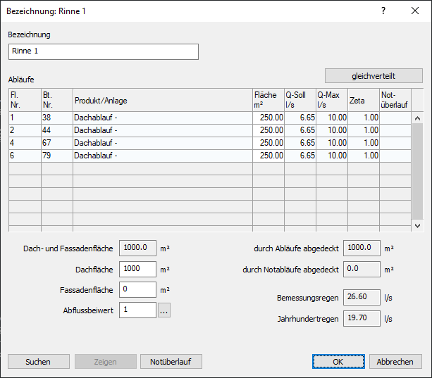 Dialog Bauteilwahl Linear AutoCAD
