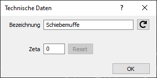 Technische Daten Linear AutoCAD