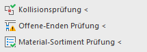 Analyse-Tab der Schlitz- und Durchbruchsplanung in den LINEAR Solutions für Autodesk AutoCAD