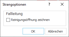 Dialog Strangoptionen Linear Smartplan