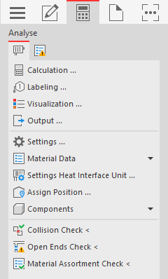 Calculation Analyse Heating Linear AutoCAD