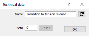 Technical data transition Linear AutoCAD