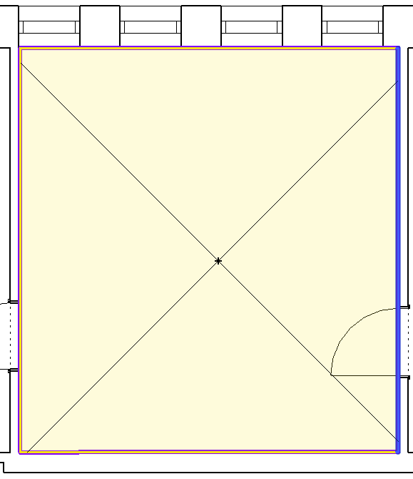 Sketch construction area Linear Revit