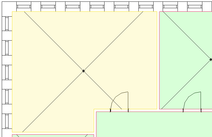 Construction surface room Linear Revit