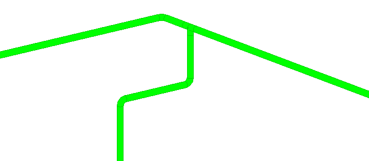 Pipe scheme Linear Revit