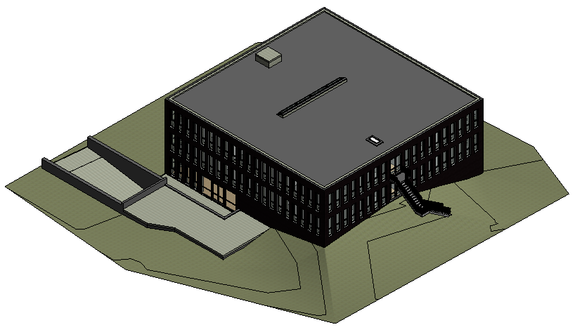 Entire Model After Removing the Section Area
