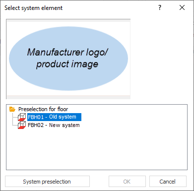 Dialog System Element LINEAR Building