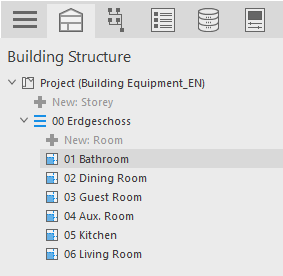 Section building structure Linear Building