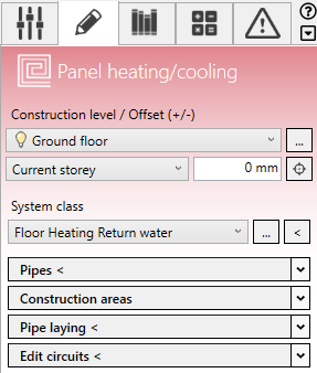 Radiant Heating and Cooling Linear Revit