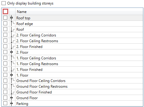 Storeys Linear Revit