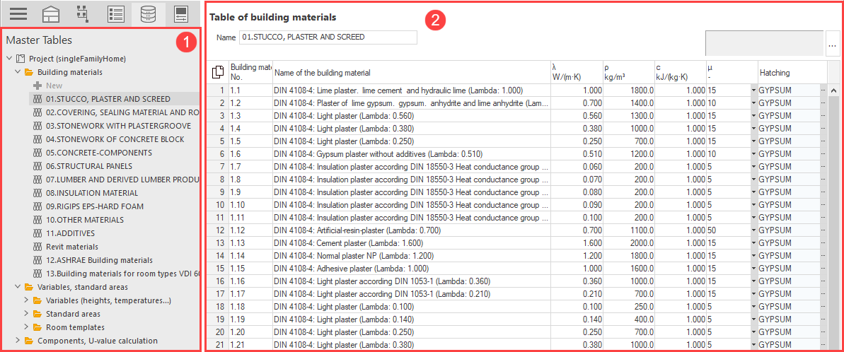 User Interface LINEAR Building