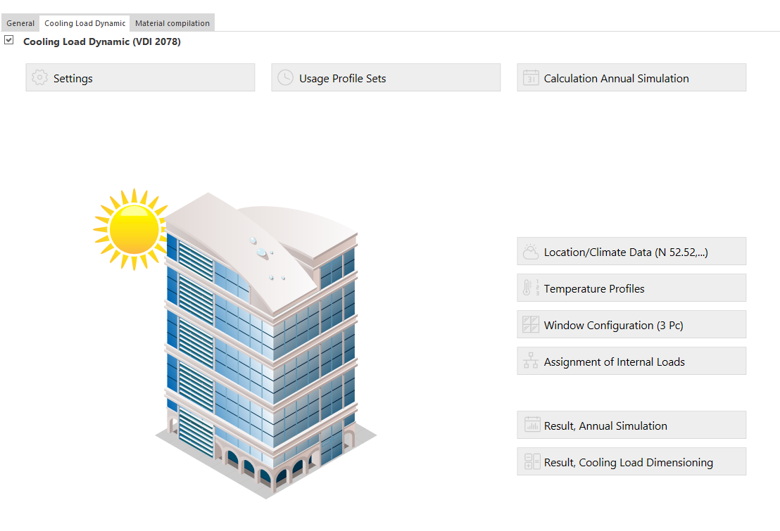 Module overview handling Linear Building