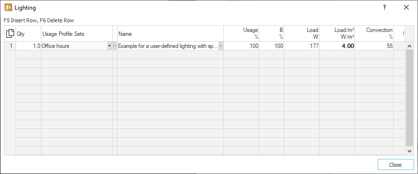 Dialog lighting Linear Building