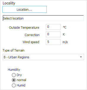 Area tab heat load Linear Building