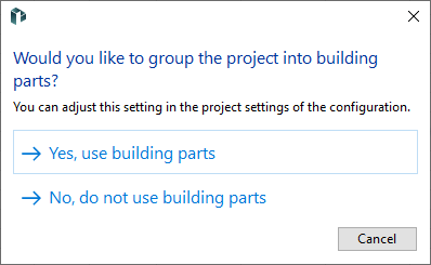 Query on Creating a Building Structure in LINEAR Building