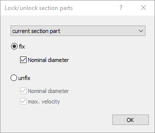 Lock pipe sections Linear Revit