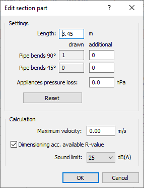 Edit pipe sections Linear Revit