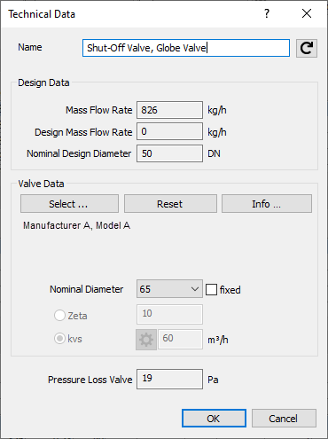 Technical Data Shut-Off Cock LINEAR Revit