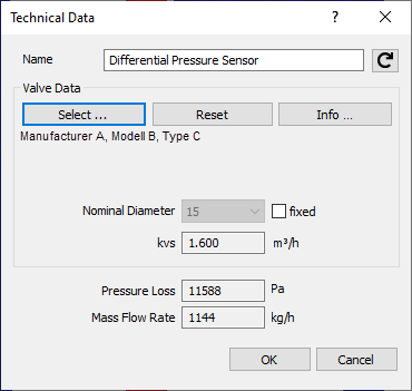 Technical data differential pressure transducer Linear Revit