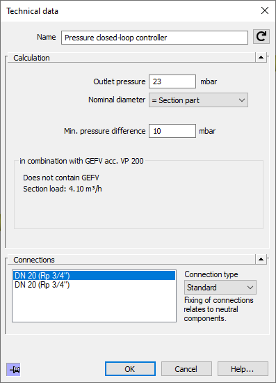 Technical Data Pressure Controller LINEAR Revit