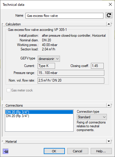 Technical Data Gas Flow Monitor LINEAR Revit